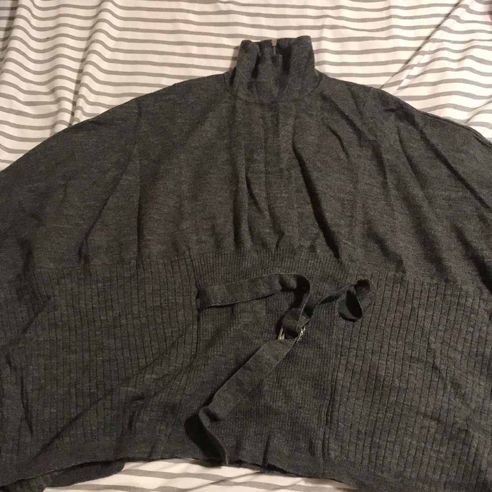 Karen Millen poncho shirt
